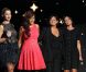  Amel Bent, Maurane, Jenifer et Chimène Badi sur le plateau de l'émission Hier Encore enregistrée le 19 septembre 2012. 
 Photo exclusive. Interdiction de reproduction 