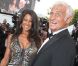 Jean-Paul Belmondo et Barbara Gandolfi en mai 2011au Festival de Cannes