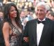 Jean-Paul Belmondo et sa compagne Barbara Gandolfi à Cannes en mai 2011