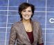 La pétillante Inès de la Fressange au défilé Chanel le 2 octobre 2012