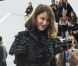 Laetitia Casta au défilé Chanel organisé au Grand Palais le 2 octobre 2012