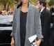La chanteuse Ayo à la sortie du défilé Chanel à Paris le 2 octobre 2012