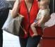 Hilary Duff emmène son petit Luca à la crèche, le mercredi 3 août à Sherman Oaks.