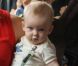 Hilary Duff et son petit Luca, le mercredi 3 août à Sherman Oaks.