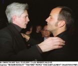 Tom Ford et Richard Buckley en 2001à Paris