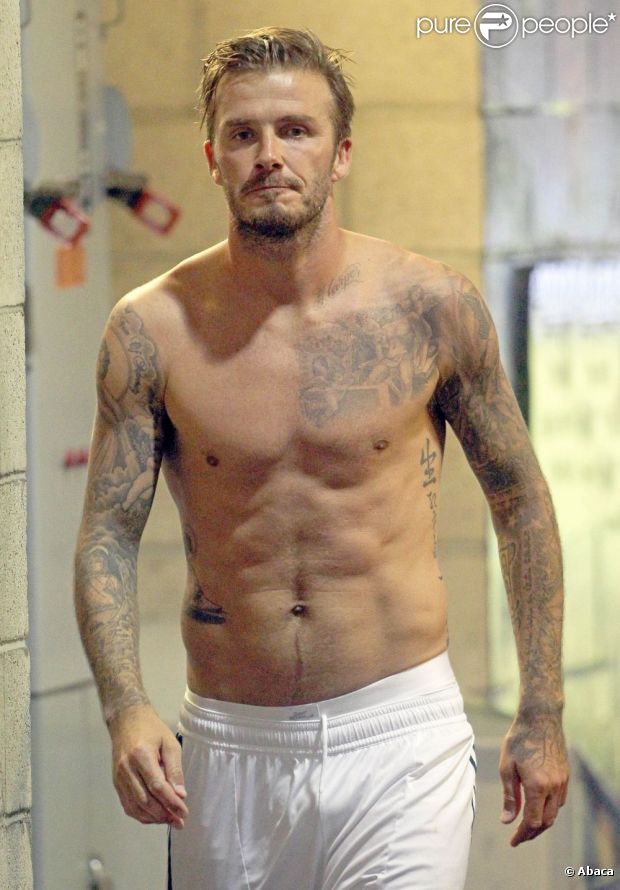 David Beckham après la défaite de son équipe à Carson, le 6 octobre 2012.