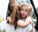 Jennifer Garner emmène ses filles Seraphina et Violet à une fête, le 6 octobre 2012 à Los Angeles