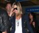 Jennifer Aniston et Justin Theroux fiancés à l'aéroport de Los Angeles au mois de juin 2012.