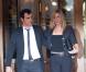 Jennifer Aniston et Justin Theroux lors de leur voyage en amoureux à Paris au mois de juin 2012.