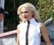 Gwen Stefani, ultrastylée, se rend à la fête d'anniversaire de son petit frère Todd. Los Angeles, le 6 Octobre 2012.