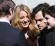 Blake Lively et Penn Badgley sur le tournage de Gossip Girl, à New York, le 11 octobre 2012