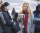 Blake Lively sur le tournage de Gossip Girl, à New York, le 11 octobre 2012