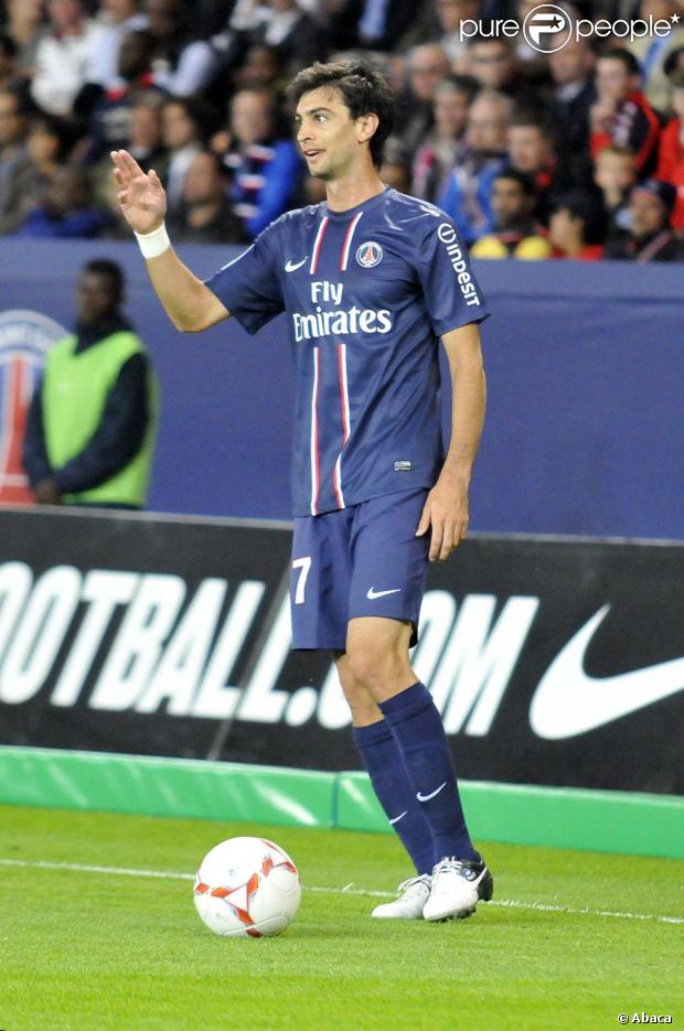 Javier Pastore lors de Paris Saint-Germain - Toulouse au Parc des Princes de Paris le 14 septembre 2012