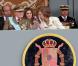 Le roi Jean Carlos et la reine Sofia, aux côtés de la princesse Letizia lors du défilé militaire de la fête nationale de l'Espagne le 12 octobre 2012