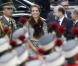 L'infante Elena d'Espagne lors du défilé militaire de la fête nationale de l'Espagne le 12 octobre 2012