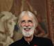 Michael Haneke reçoit les insignes de chevalier de la Légion d'honneur au palais de l'Elysée, le 14 octobre 2012.