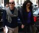 Bruce Willis et son épouse Emma Heming à Paris, le 16 octobre 2012.