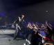 EXCLU : Johnny Hallyday sur la scène du Royal Albert Hall à Londres, le 15 octobre 2012.