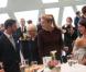 Le prince Guillaume, grand-duc héritier du Luxembourg, et sa fiancée Stéphanie de Lannoy, contesse de Belgique, sont reçus au Grand Théâtre de la capitale avant leurs noces, le 19 octobre 2012.