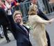 Le prince Guillaume aux anges juste avant son mariage civil à l'Hôtel de Ville de la capitale, le 19 octobre 2012.
