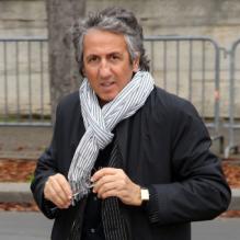 Richard Anconina lors de l'enregistrement de l'émission Champs-Elysées, le 18 octobre 2012 à Paris