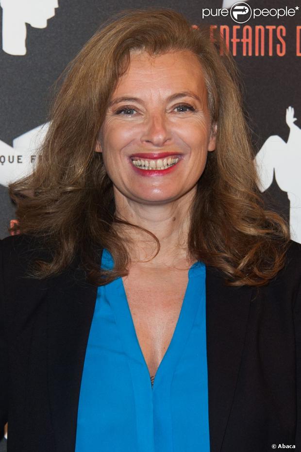 Valerie Trierweiler à Paris, le 22 octobre 2012.