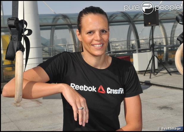 Laure Manaudou à Paris, le 13 mars 2012.