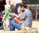 Jennifer Garner et Seraphina sur un marché fermier à Ventura, le 18 octobre 2012
