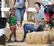 Jennifer Garner et Seraphina sur un marché fermier à Ventura, le 18 octobre 2012