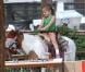 Jennifer Garner et Seraphina sur un marché fermier à Ventura, le 18 octobre 2012