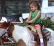 Jennifer Garner et Seraphina sur un marché fermier à Ventura, le 18 octobre 2012