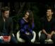Interview de Kristen Stewart, Robert Pattinson et Taylor Lautner pour   Twilight Chapitre 5 : Révélation, 2e partie  . C'est la première interview des deux amoureux aujourd'hui rabibochés.