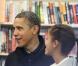 Barack Obama et ses filles Malia et Sasha font du shopping pour soutenir les petits commerces le 24 novembre 2012