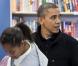 Barack Obama et ses filles Malia et Sasha font du shopping pour soutenir les petits commerces le 24 novembre 2012