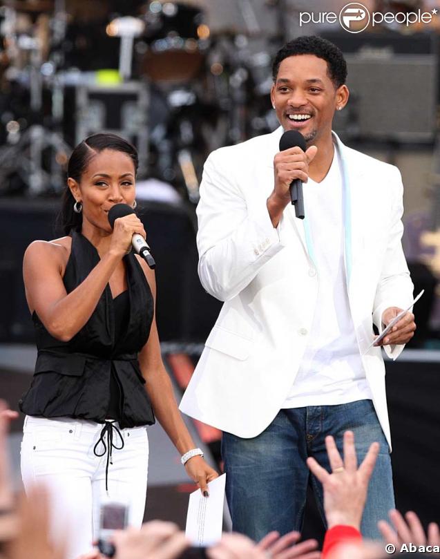 Will Smith et sa femme Jada Pinkett ont fait leur show au concert pour Mandela
