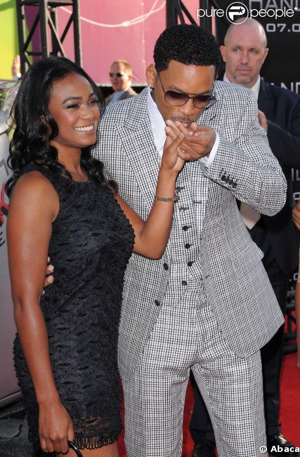 Tatyana Ali à la première de Hancock