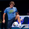 Roger Federer : Foot et humour, le Suisse assure le show avec Jo-Wilfried Tsonga