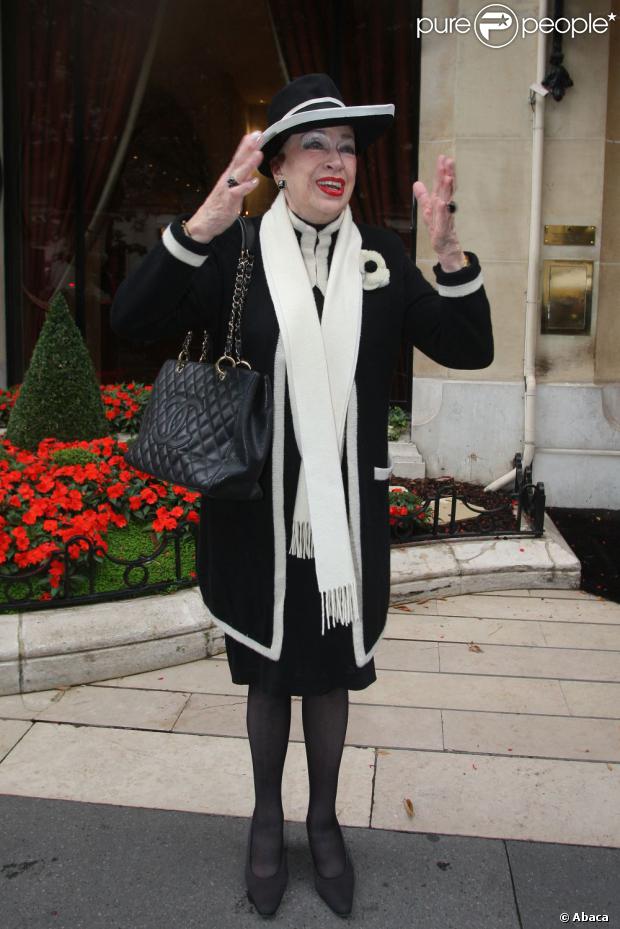 Geneviève de Fontenay en septembre 2012 à Paris