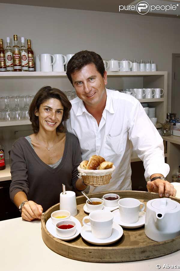 Pascal Bataille et sa femme Adra