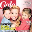 Elodie Gossuin et Bertrand Lacherie présentent leurs jumeaux Rose et Jules