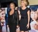 Les actrices Virginie Efira et Alice Taglioni à l'avant-première de  Cookie  à Paris le 21 Janvier 2013.