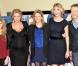 Scali Delpeyrat, Lolita Offenstein, Virginie Efira, la réalisatrice Lea Fazer, Alice Taglioni et Philippe Lefebvre à l'avant-première de  Cookie  à Paris le 21 Janvier 2013.