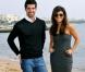 Monica Cruz et Miguel Angel Munoz au 24e MIPCOM 2008 (International Film and Programme Market for TV, Video, Cable and Satellite) à Cannes, le 13 octobre 2008.