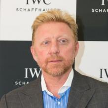 Boris Becker au stand IWC lors du 23e Salon International de la Haute Horlogerie Palexpo. Genève, le 22 janvier 2013.