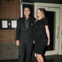 Lara Stone enceinte et glamour pour une sortie en amoureux avec son mari