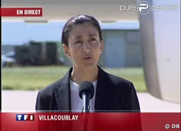 Ingrid Betancourt arrivée en France