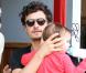 Orlando Bloom et son fils Flynn quittent le restaurant Son of a Gun. Los Angeles, le 1er février 2013.