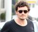 Orlando Bloom quitte le restaurant Son of a Gun à Los Angeles, le 1er février 2013.