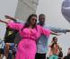Kim Kardashian, enceinte, et Kanye West : Gestes tendres et fous rires à Rio !