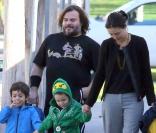 Jack Black : Papa poule et mari comblé, il a la banane !